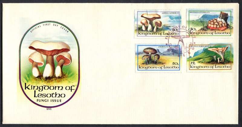 Lesotho  -  1 x FDC  no 45 - 1983