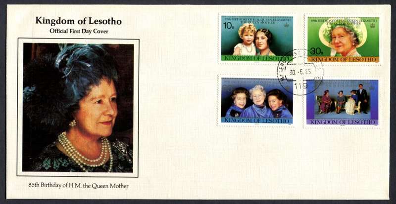 Lesotho  - 1 x FDC - 1985