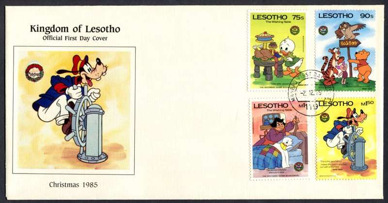 Lesotho  - 1 x FDC - 1985