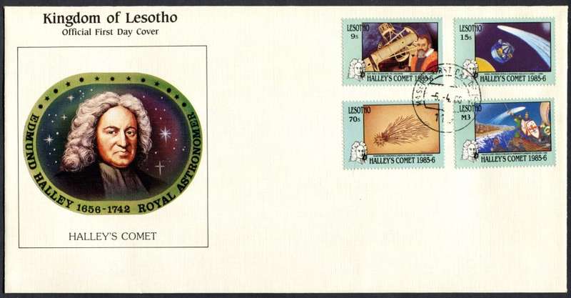 Lesotho  - 1 x FDC - 1986