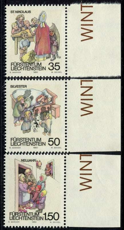 Lichtenstein - 1990 - MNH