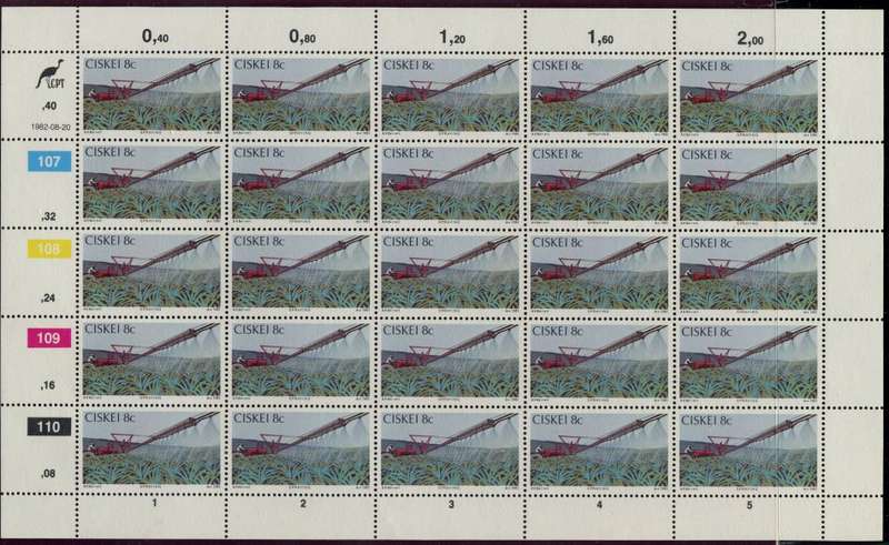 Ciskei - Set of 4 Complete  Sheets of 25 - 1982 - MNH