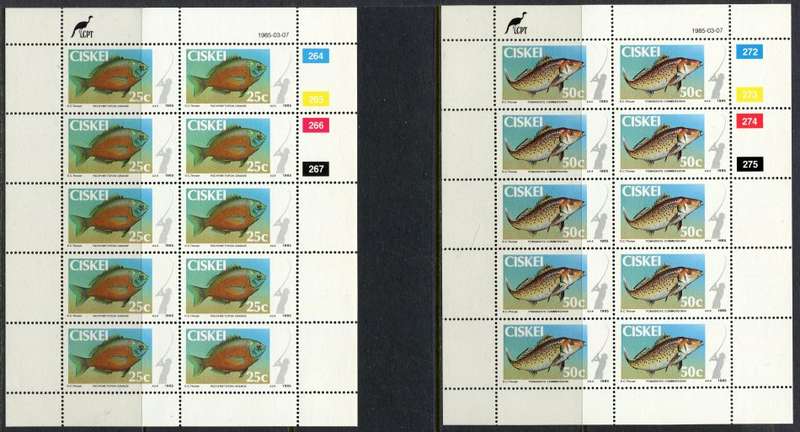 Ciskei - Set of 4 Complete  Sheets of 10 - 1985 - MNH