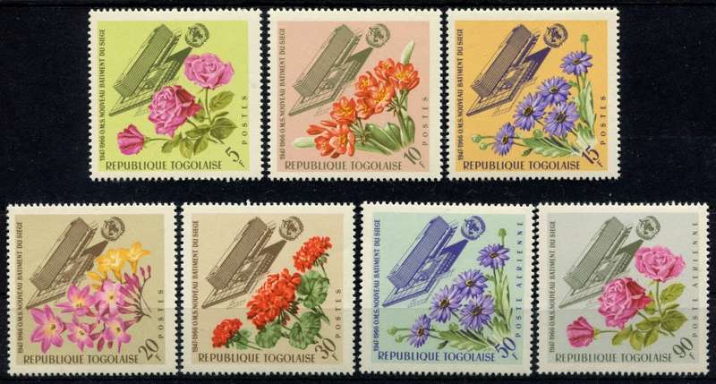 Togo - Flowers - 1966 - MNH