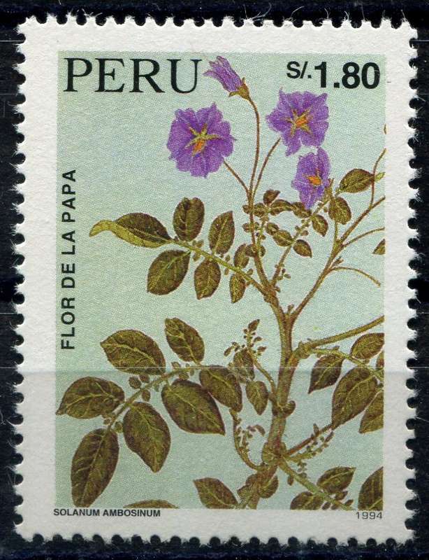 Peru  - Flowers 1995 - MNH