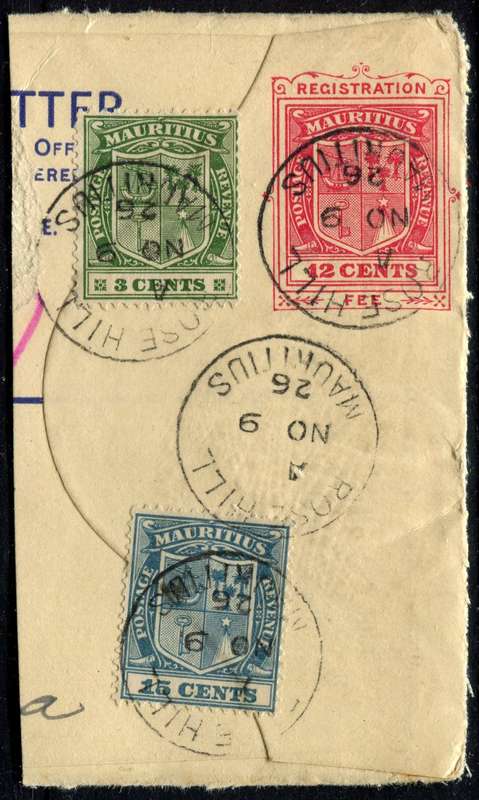 Mauritius - Used on Piece