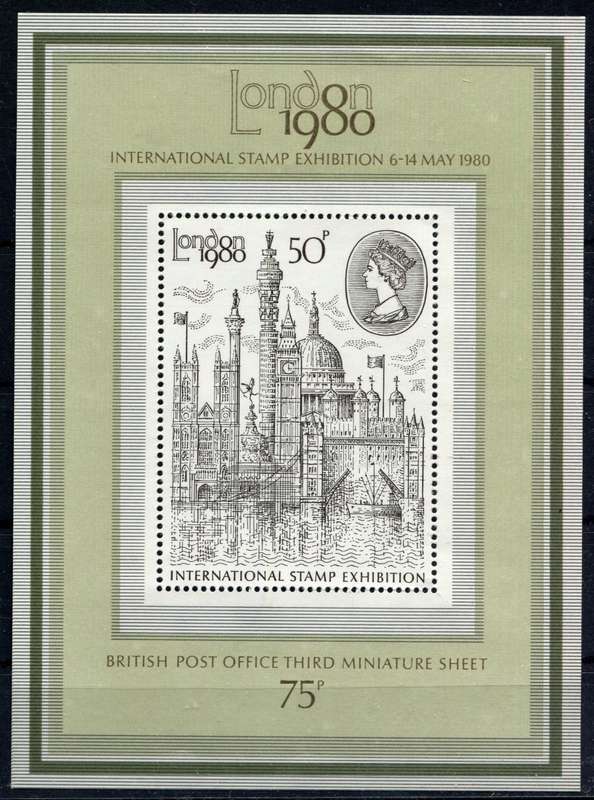 Great Britain - 1980 - Miniature Sheet - MNH