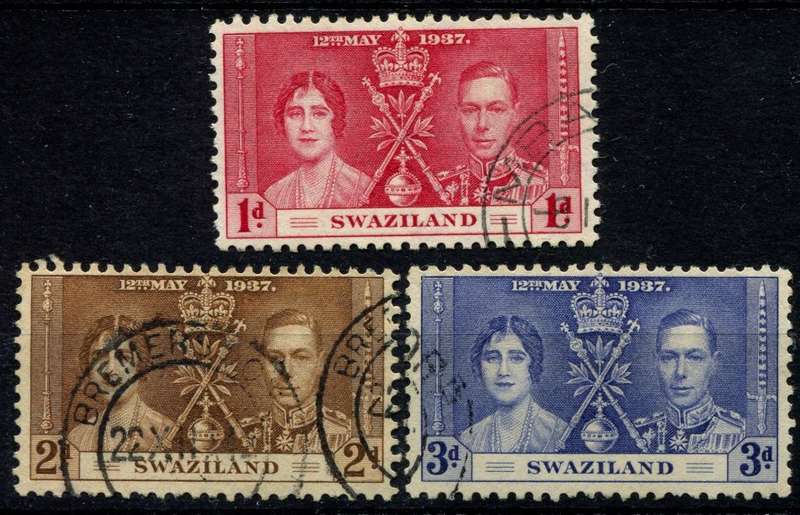Swaziland - 1937 - Used