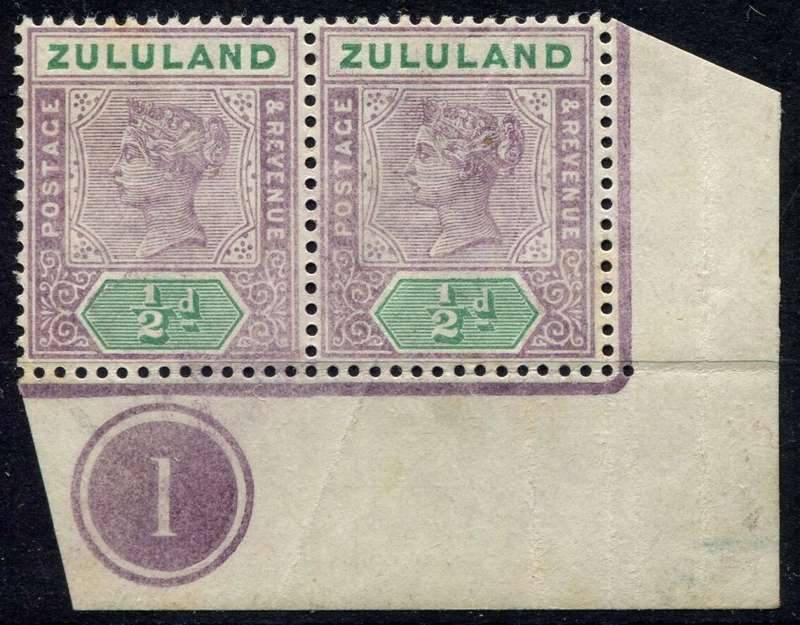 Zululand - 1894 - MM - Some Toning