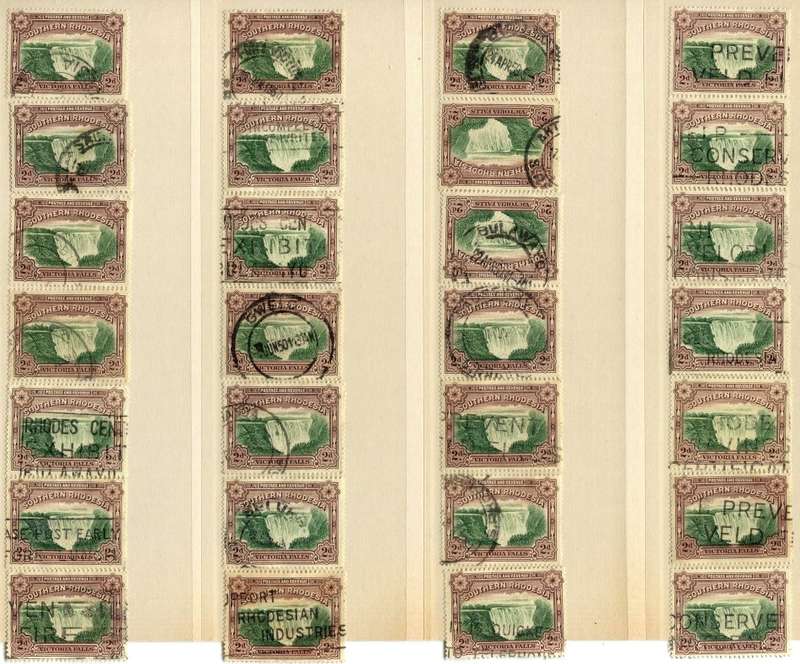 Southern Rhodesia - Bulk Lot - 1935 -  Used