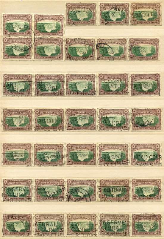 Southern Rhodesia - Bulk Lot - 1935 -  Used
