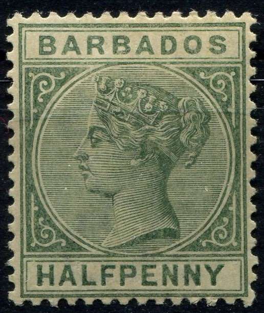 Barbados - 1882 - MM