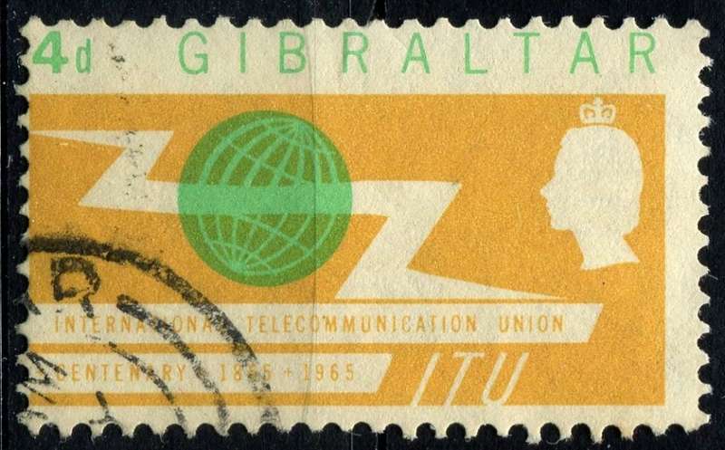 Gibraltar - 1965 - Used