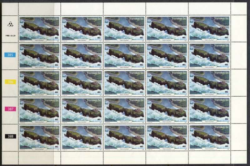 Transkei - Set of 4 Complete Sheets of 25 - 1980 - MNH