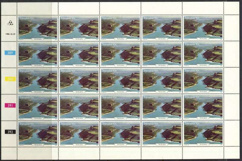 Transkei - Set of 4 Complete Sheets of 25 - 1980 - MNH