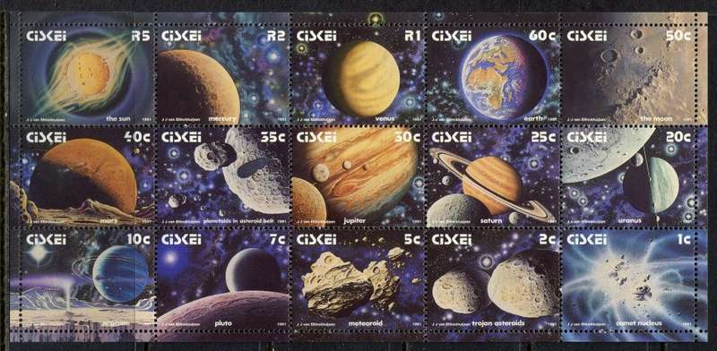 Ciskei - Miniature Sheet - 1991 - MNH