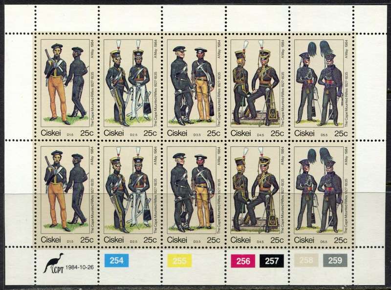 Ciskei - 1 Complete Sheet of 10 - 1984 - MNH