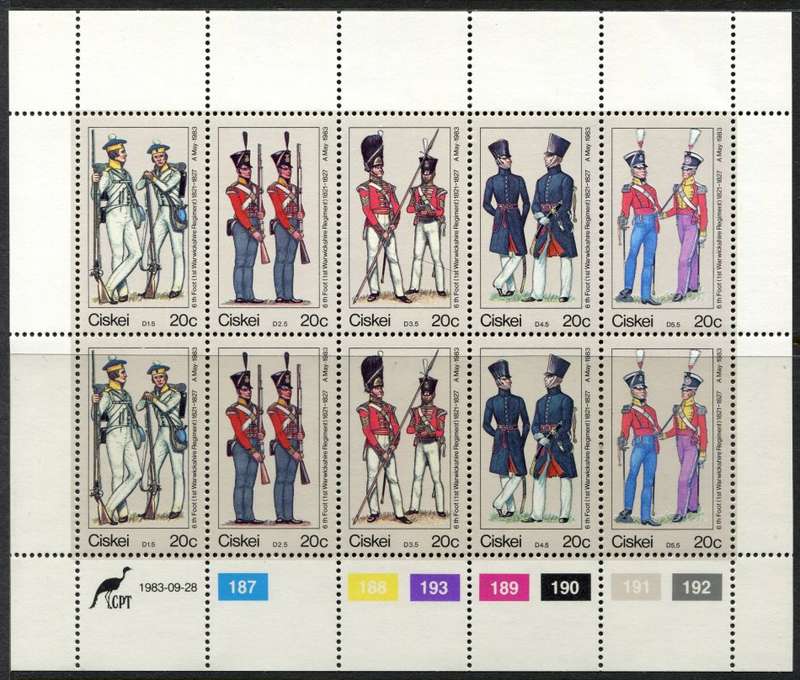 Ciskei - 1 Complete Sheet of 10 - 1983 - MNH