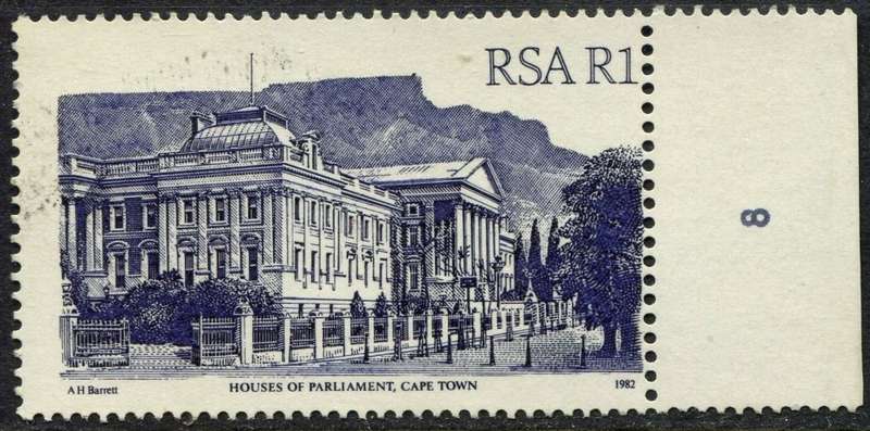 RSA - Minor Perforation Shift - 1982 - MNH