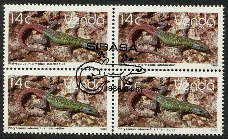 Venda -  1 Block of 4 With Complete Cancel - 1986 - CTO