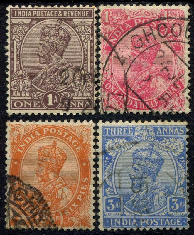 India - 1922 - Used