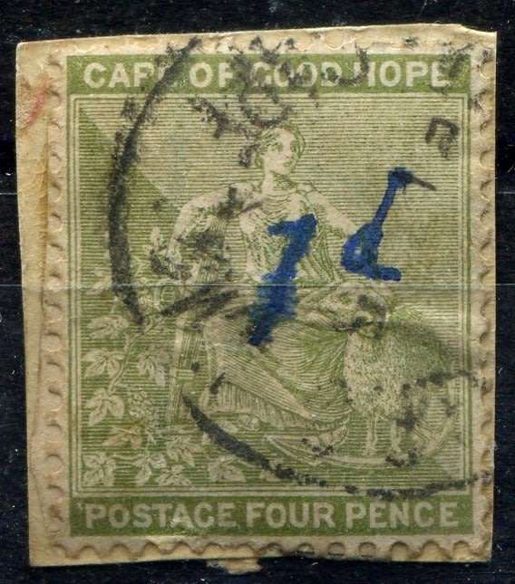 Cape of Good Hope - BOGUS - Surcharged - Used