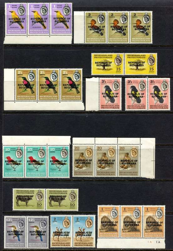 Botswana - 1966 - Some Toning - MNH