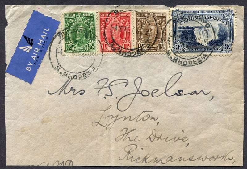 Southern Rhodesia - Front Part ONLY