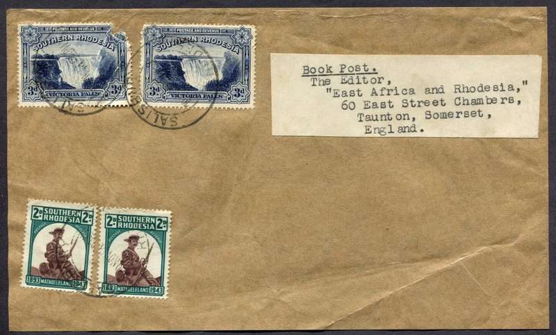Southern Rhodesia - Front Part ONLY