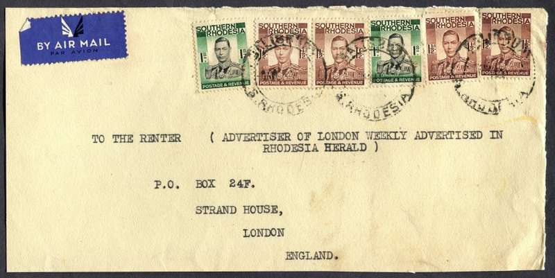 Southern Rhodesia - Front Part ONLY