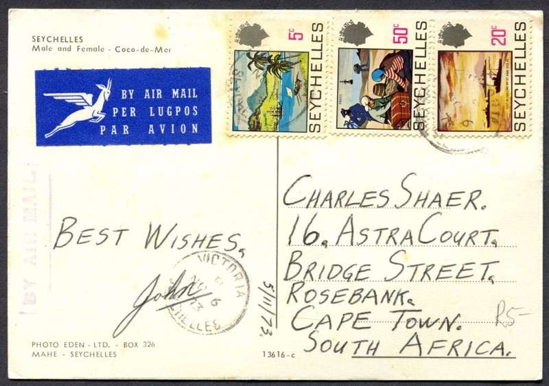 Seychelles - Post Card - Used
