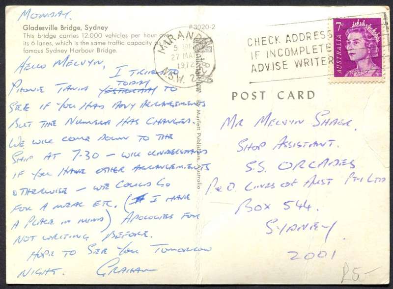 Australia - Post Card - Used