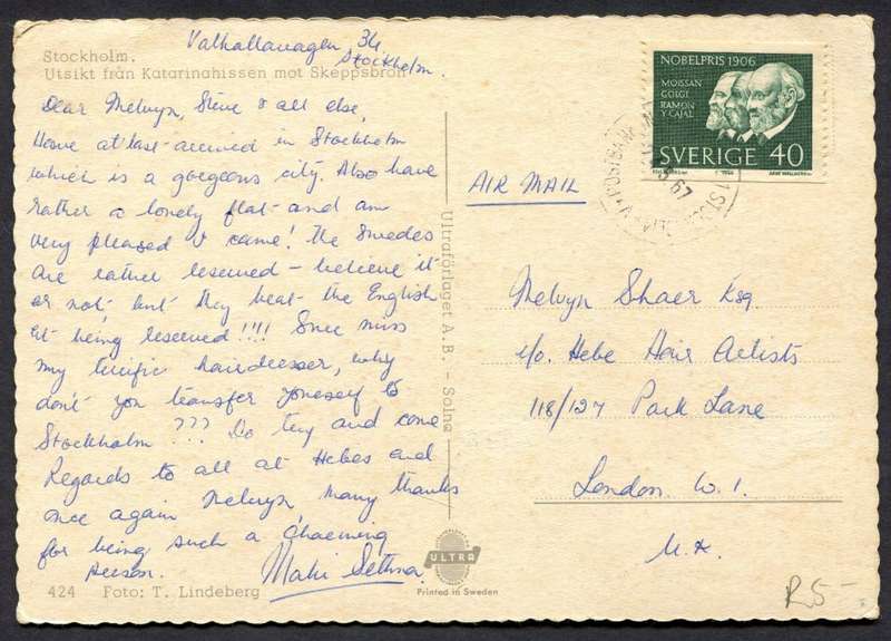 Sweden - Post Card - Used