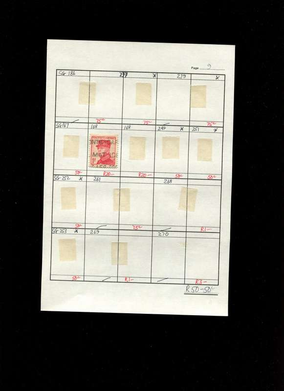 Monaco - 1 Stamp Mounted (Hinged) on Approval Page