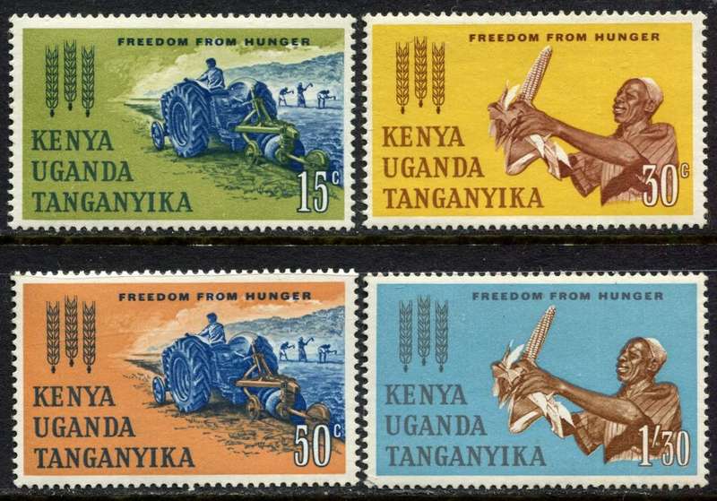 KUT (Kenya/Uganda/Tanganyika) - 1963 - MNH - Some Light Toning On 1/3
