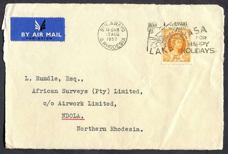 Rhodesia - Used on Piece - Front Part ONLY!