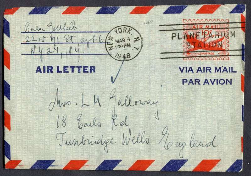 USA - Air Letter