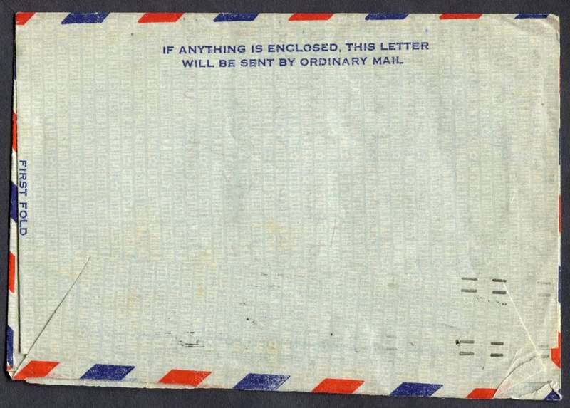 USA - Air Letter
