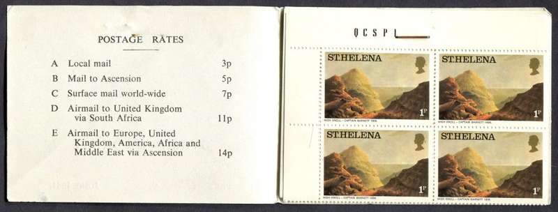 St. Helena - Complete Booklet - 1981 - MNH