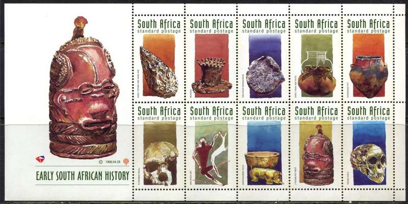 RSA - 1 Full Sheet of 10 - 1998 - MNH