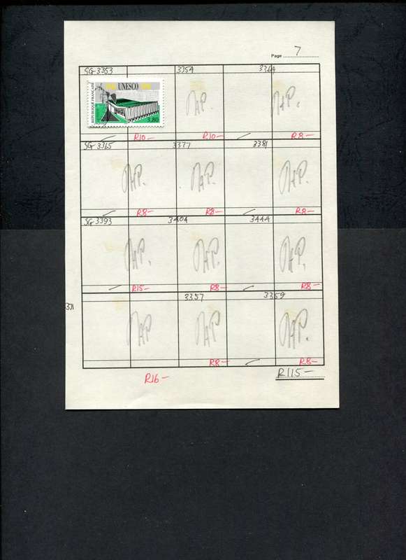 France - 1 Stamp Mounted (Hinged) on Approval Page