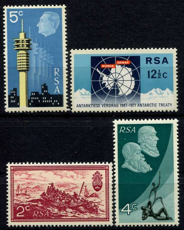 RSA - 4 Stamps of 1971 - MNH