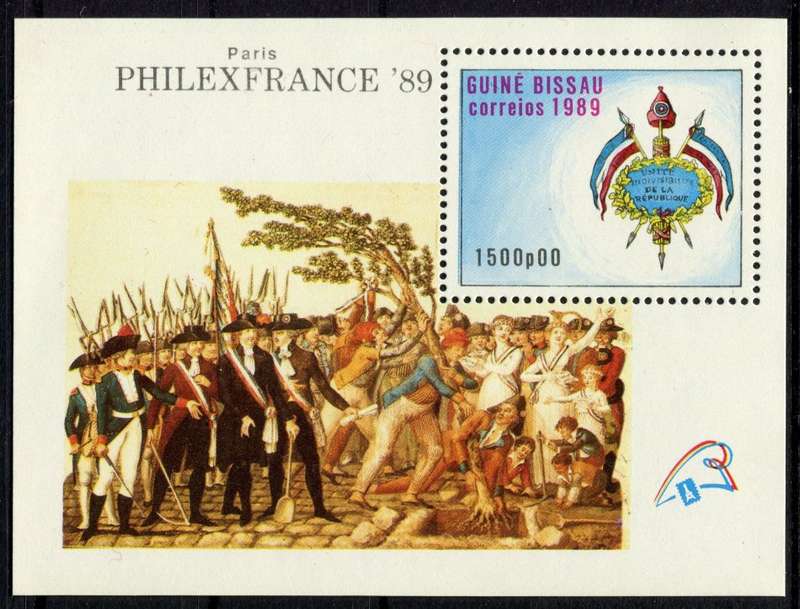 Guinea Bissau - Insignia - Miniature Sheet - 1989 - MNH