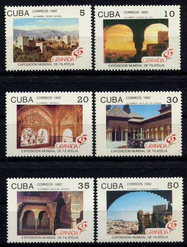 Cuba - Buildings - 1992 - MNH