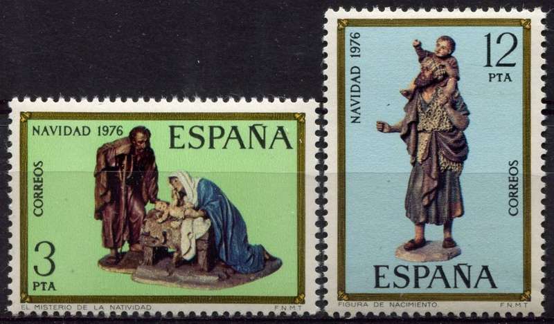 Spain - Christmas - 1976 - MNH