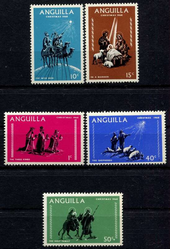 Anguilla - Christmas - 1968 - MNH