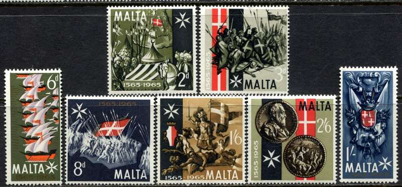 Malta - 400th Anniversary of Great Siege - 1965 - MNH