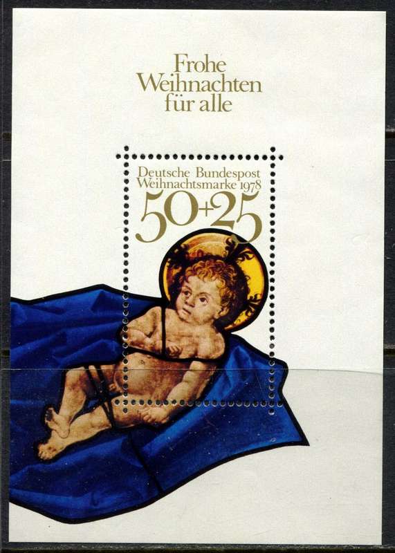 Germany Federal - Miniature Sheet - 1978 - MNH