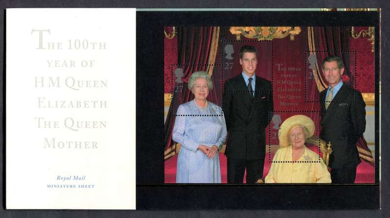 Great Britain - Miniature Sheet Presentation Pack - 2000 - MNH