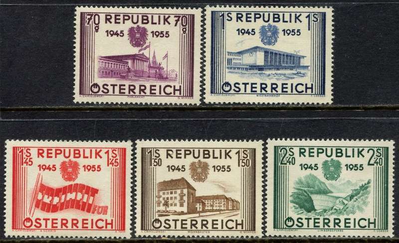 Austria - 1955 - MNH